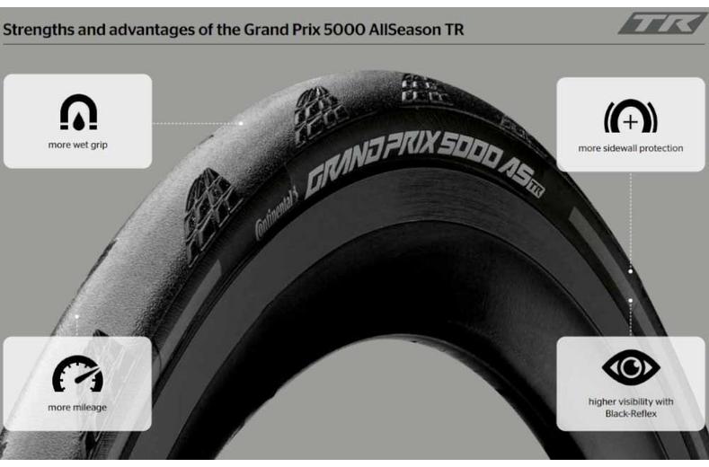 Continental GP 5000 All Season TR Road Tyre Continental GP 5000 All Season TR Road Tyre