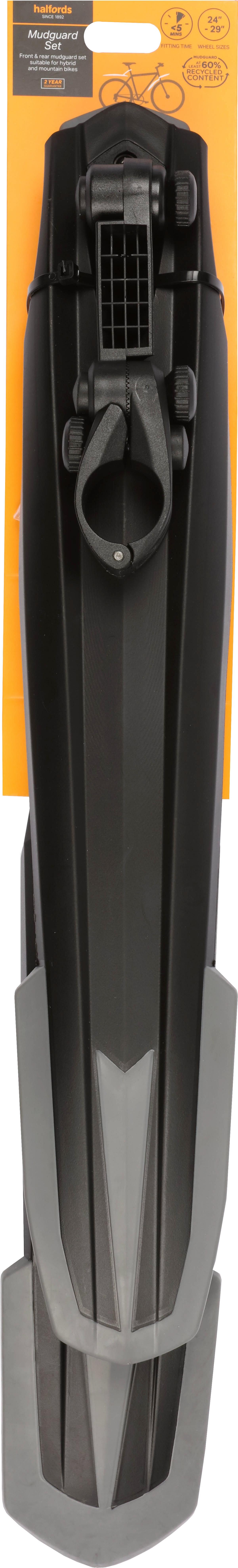 Halfords MTB Bike Mudguard Set