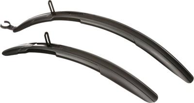 Halfords Essentials Hybrid Bike Mudguard Set Halfords Essentials Hybrid Bike Mudguard Set