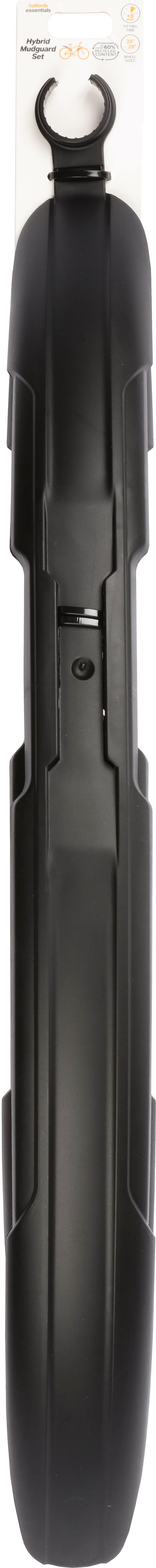Halfords Essentials Hybrid Bike Mudguard Set