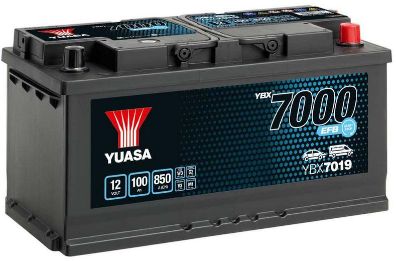 Yuasa YBX7019 12V 100Ah 850A EFB Start Stop Battery Yuasa YBX7019 12V 100Ah 850A EFB Start Stop Battery