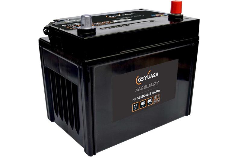 Yuasa HJ-S65D26L-B GS Auxiliary AGM Battery Yuasa HJ-S65D26L-B GS Auxiliary AGM Battery