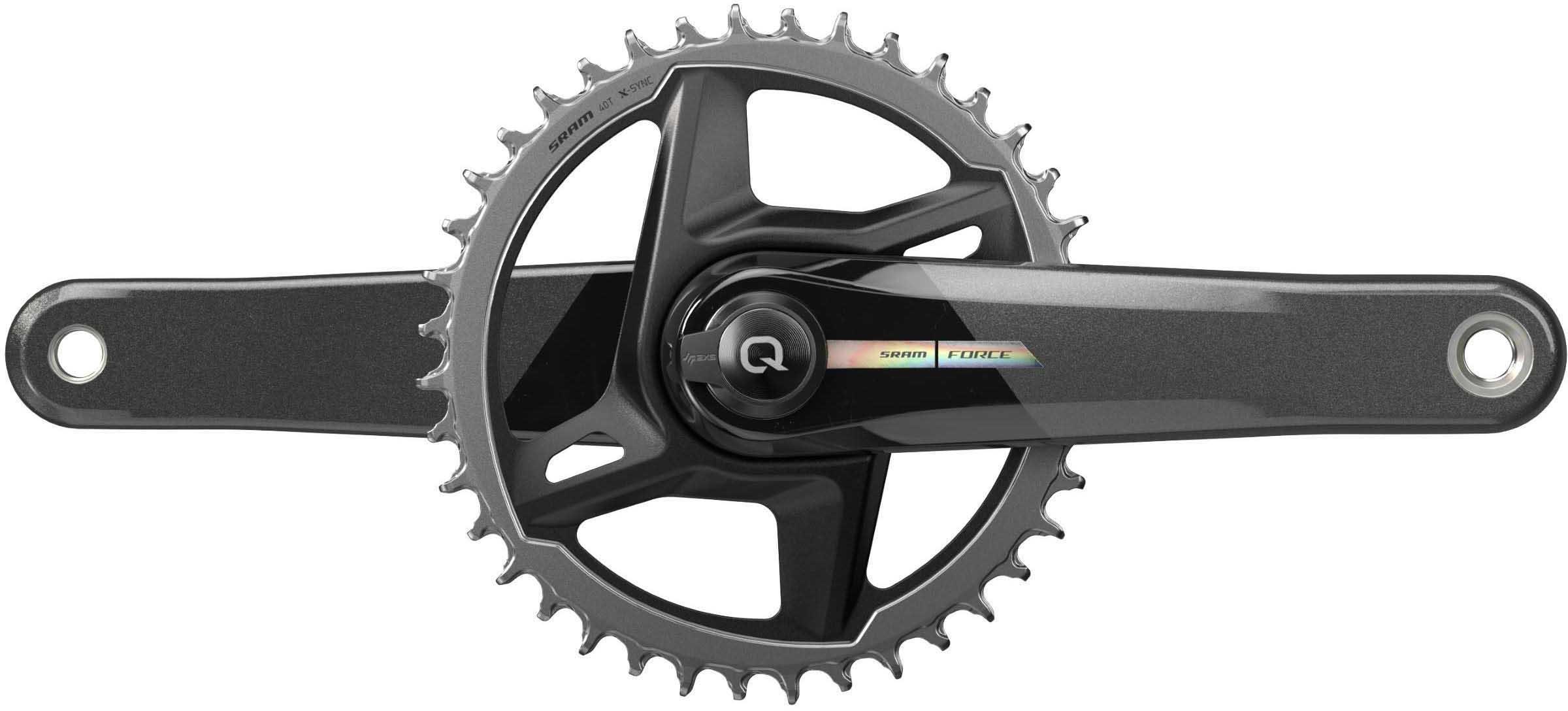 SRAM Force D2 DUB 1x AXS Road Power Meter Spindle 40T