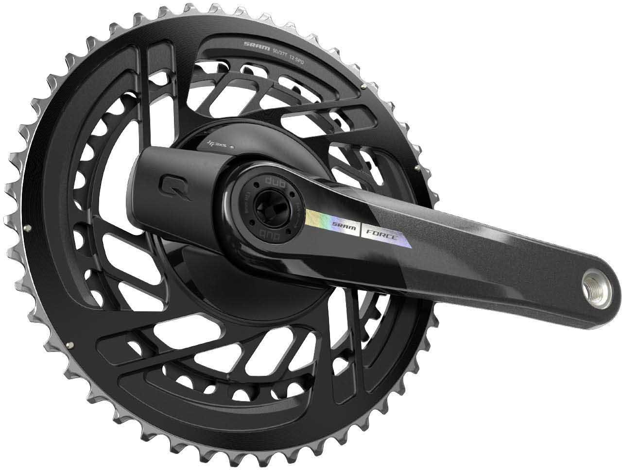 SRAM Force D2 Power Meter KIT Spider DM, Black, 46-33T