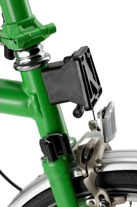 brompton front carrier block bag