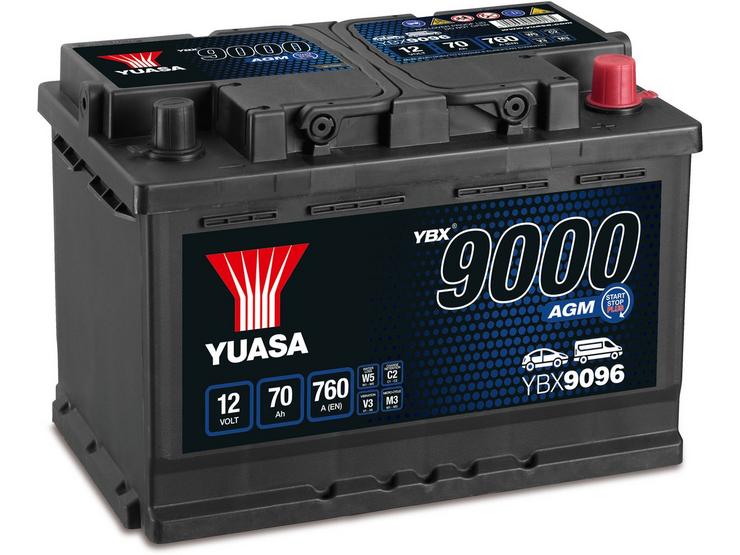 Yuasa AGM096 Start/Stop Battery
