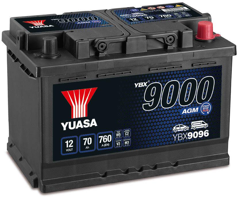 Yuasa AGM096 Start/Stop Battery