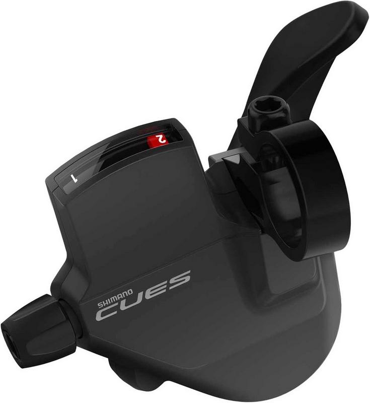 Halfords Shimano Cues Sl-U4000-L Shifter Left Hand, 2 Speed | Extra 8% off for BC Members