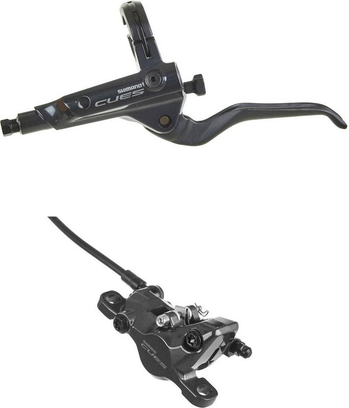 Halfords Shimano Cues Br-U8000/Bl-U8000 2 Piston Lever/Caliper Kit, Left Hand, Rear Brake | Extra 8% off for BC Members