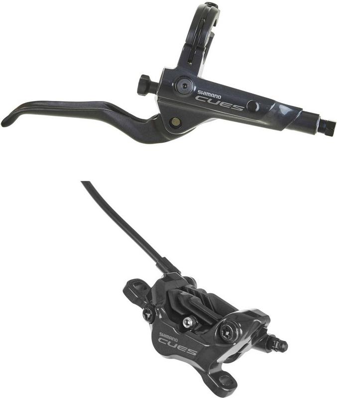 Halfords Shimano Cues Br-U8020/Bl-U8000 4 Piston Lever/Caliper Kit, Right Hand, Front Brake | Extra 8% off for BC Members