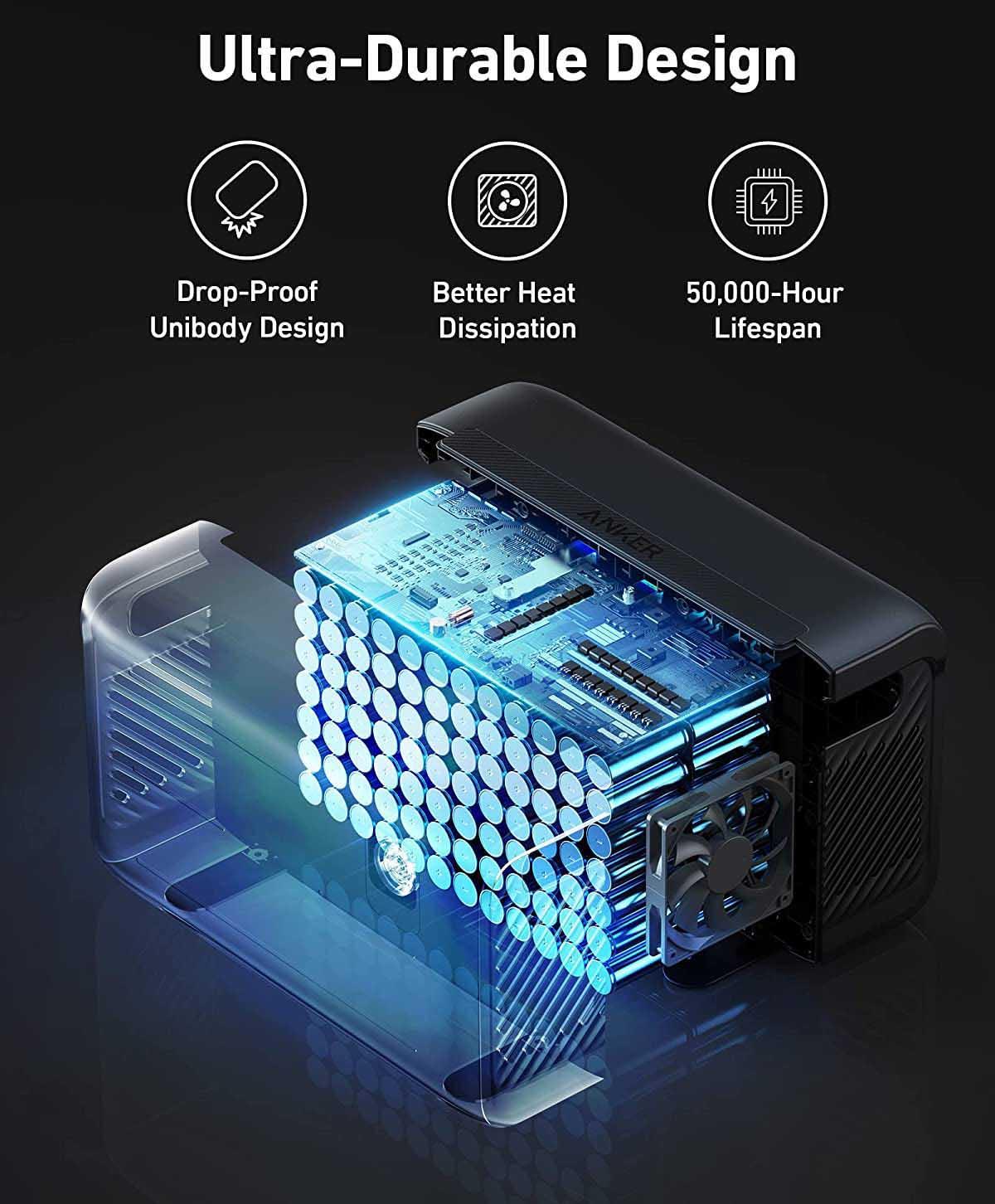 Anker 760 Portable Power Station Expansion Battery (2048Wh)