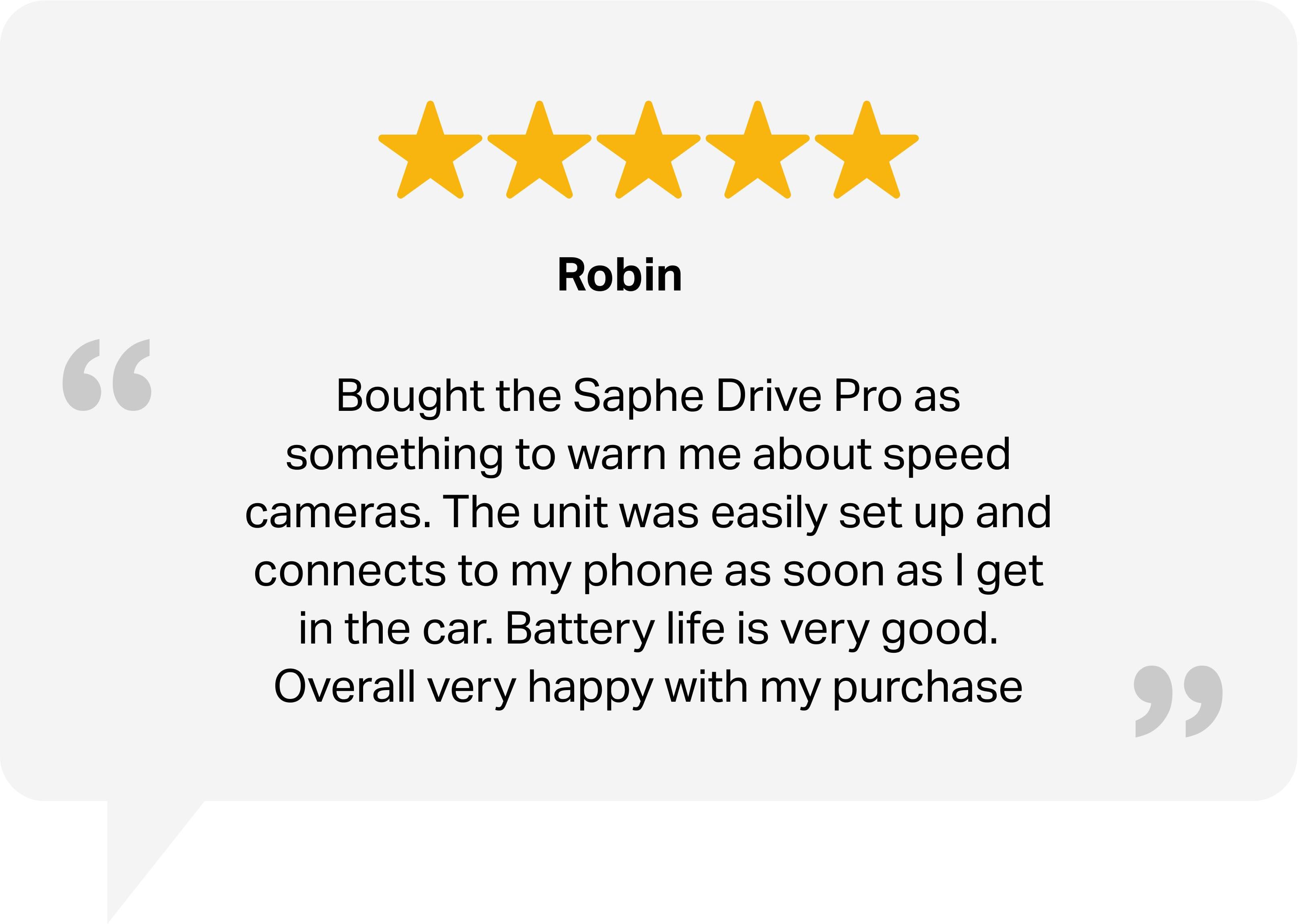 Saphe Drive Pro - with 12 month subscription included