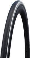 Halfords Schwalbe Lugano Ii K-Guard Wired Road Bike Tyre 700X25C Stripes