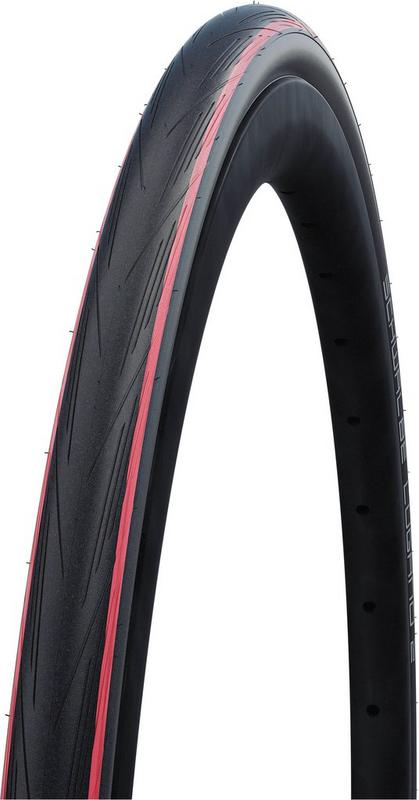 Halfords Schwalbe Lugano Ii K-Guard Wired Road Bike Tyre 700X25C Red Stripes | Extra 8% off for BC Members