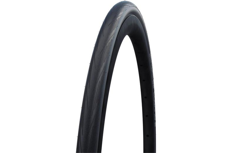 Schwalbe Lugano II K-Guard Wired Road Bike Tyre 700x25c Blue Stripes Schwalbe Lugano II K-Guard Wired Road Bike Tyre 700x25c Blue Stripes