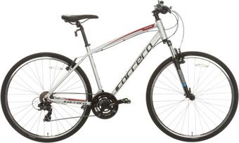 Second Hand Grade A - Carrera Crossfire 1 Mens Hybrid Bike - Silver - S Frame