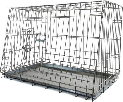Streetwize 30" Delux Slanted Dog Crate - Medium