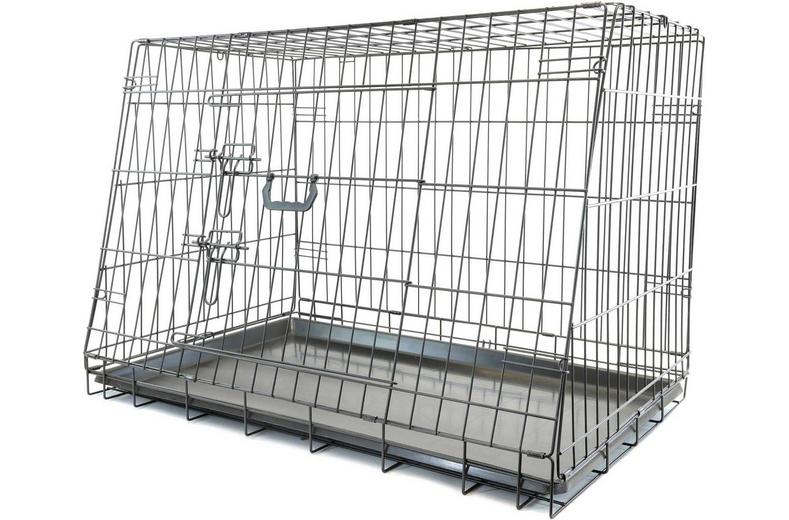 Streetwize 30" Delux Slanted Dog Crate - Medium Streetwize 30" Delux Slanted Dog Crate - Medium