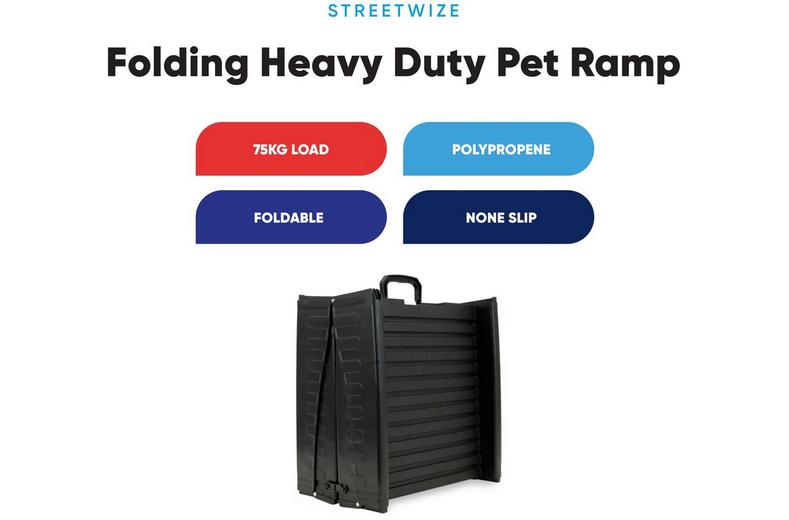 Streetwize Folding Heavy Duty Pet Ramp Streetwize Folding Heavy Duty Pet Ramp