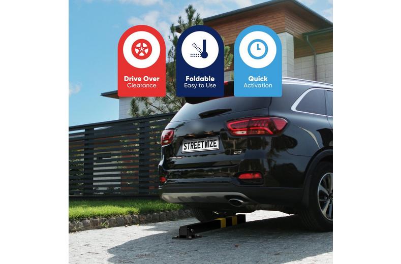 Streetwize Folding Parking Post - Square Streetwize Folding Parking Post - Square