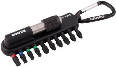 Bahco 1/4" Torsion Impact Bit Set and Holder Ph/Pz/Torx 11 Pieces Bahco 1/4" Torsion Impact Bit Set and Holder Ph/Pz/Torx 11 Pieces