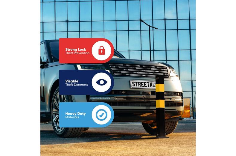 Streetwize Heavy Duty Folding Parking Post Streetwize Heavy Duty Folding Parking Post