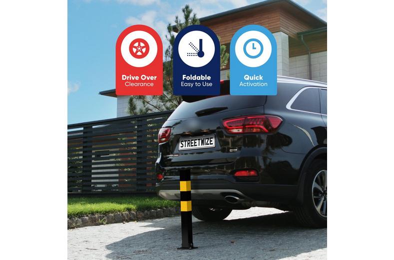 Streetwize Heavy Duty Folding Parking Post Streetwize Heavy Duty Folding Parking Post