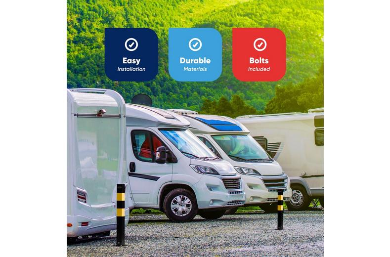 Streetwize Heavy Duty Folding Parking Post Streetwize Heavy Duty Folding Parking Post