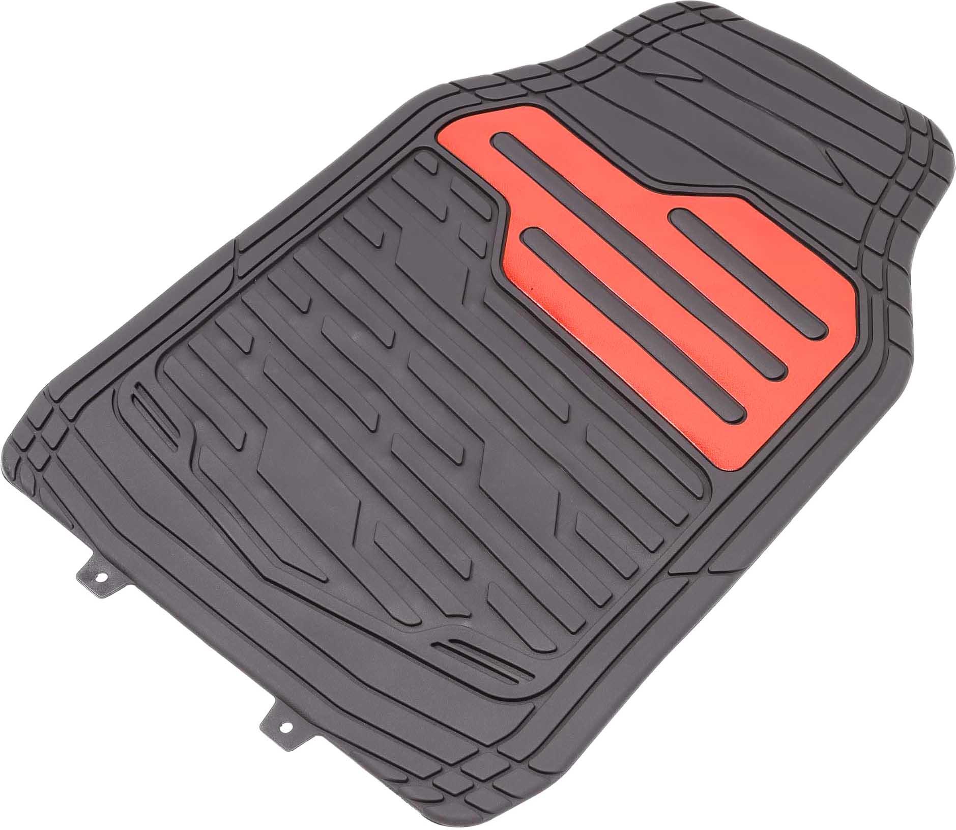 Streetwize Adonia "Metallic" Red Heel Pad Mat Set