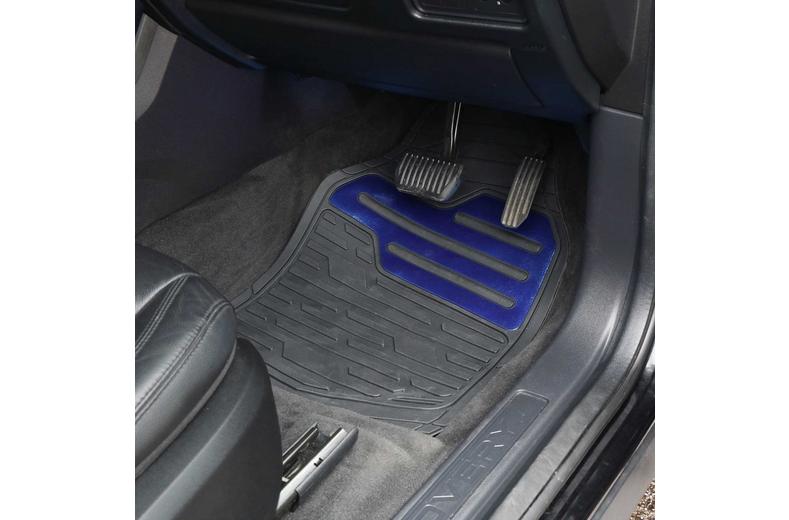Streetwize Adonia "Metallic" Blue Heel Pad Mat Set Streetwize Adonia "Metallic" Blue Heel Pad Mat Set