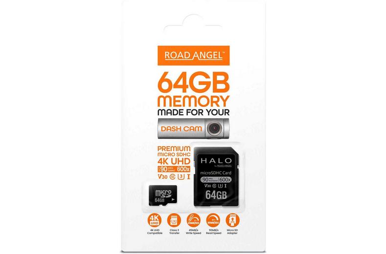 Road Angel Dashcam Optimised 64GB Micro SD Card Road Angel Dashcam Optimised 64GB Micro SD Card