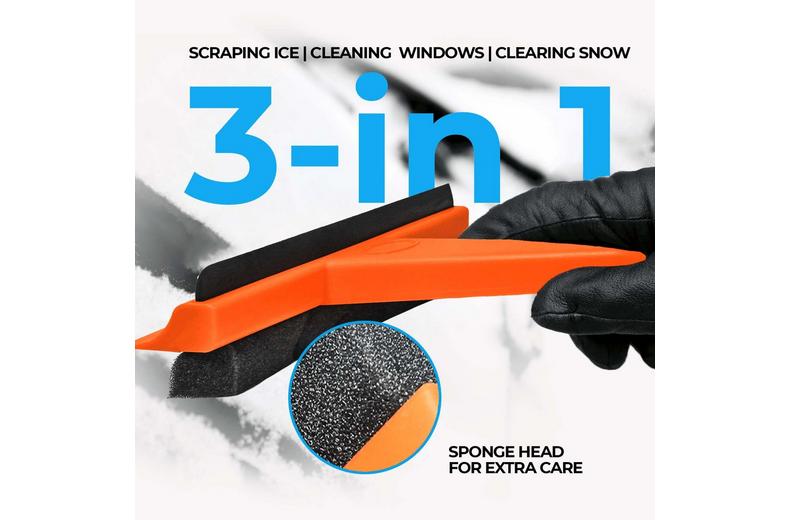 3 in 1 Super Squeegee and Ice Scraper 3 in 1 Super Squeegee and Ice Scraper