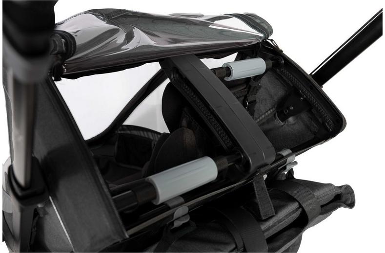 Cocoon Twin Bike Trailer, Green/Black Cocoon Twin Bike Trailer, Green/Black