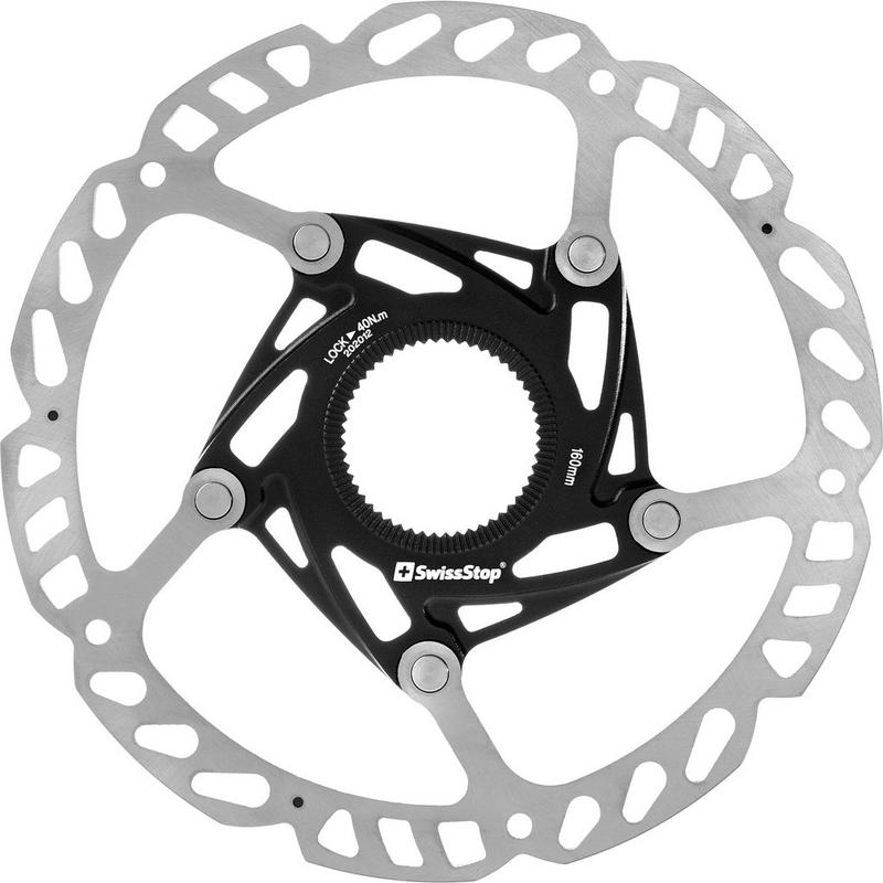 Halfords SwissStop Swissstop Catalyst Race Disc Rotor Centre Lock, 140Mm | Extra 8% off for BC Members