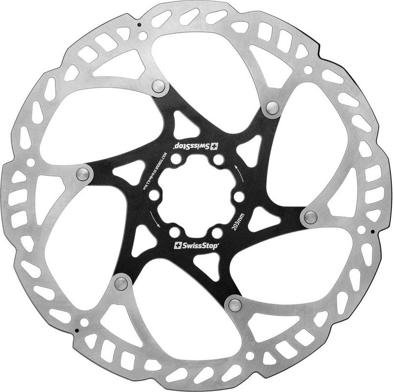 Halfords SwissStop Swissstop Catalyst Pro Disc Rotor 6 Bolt, 203Mm | Extra 8% off for BC Members