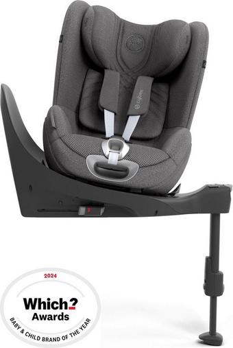 Cybex Sirona T PLUS i-Size 360° Rotating Car Seat - Mirage Grey