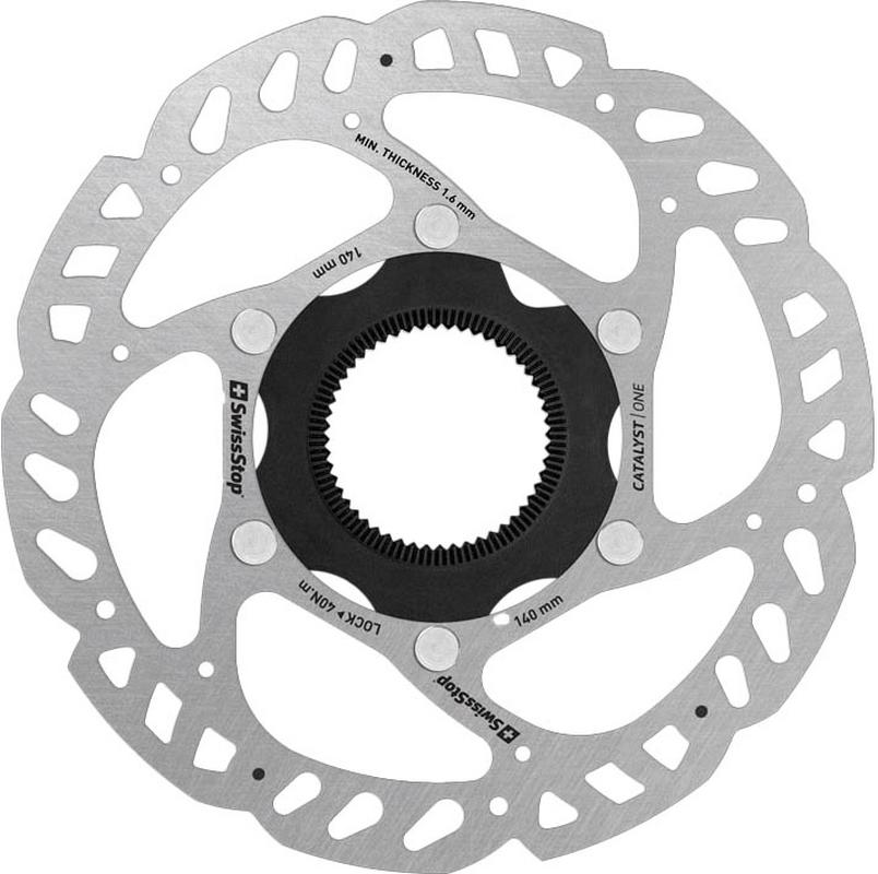 Halfords SwissStop Swissstop Catalyst One Disc Rotor Centre Lock, 140Mm | Extra 8% off for BC Members