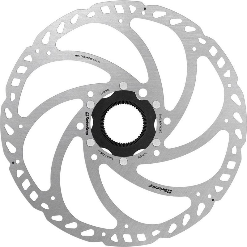 Halfords SwissStop Swissstop Catalyst One Disc Rotor Centre Lock, 220Mm | Extra 8% off for BC Members