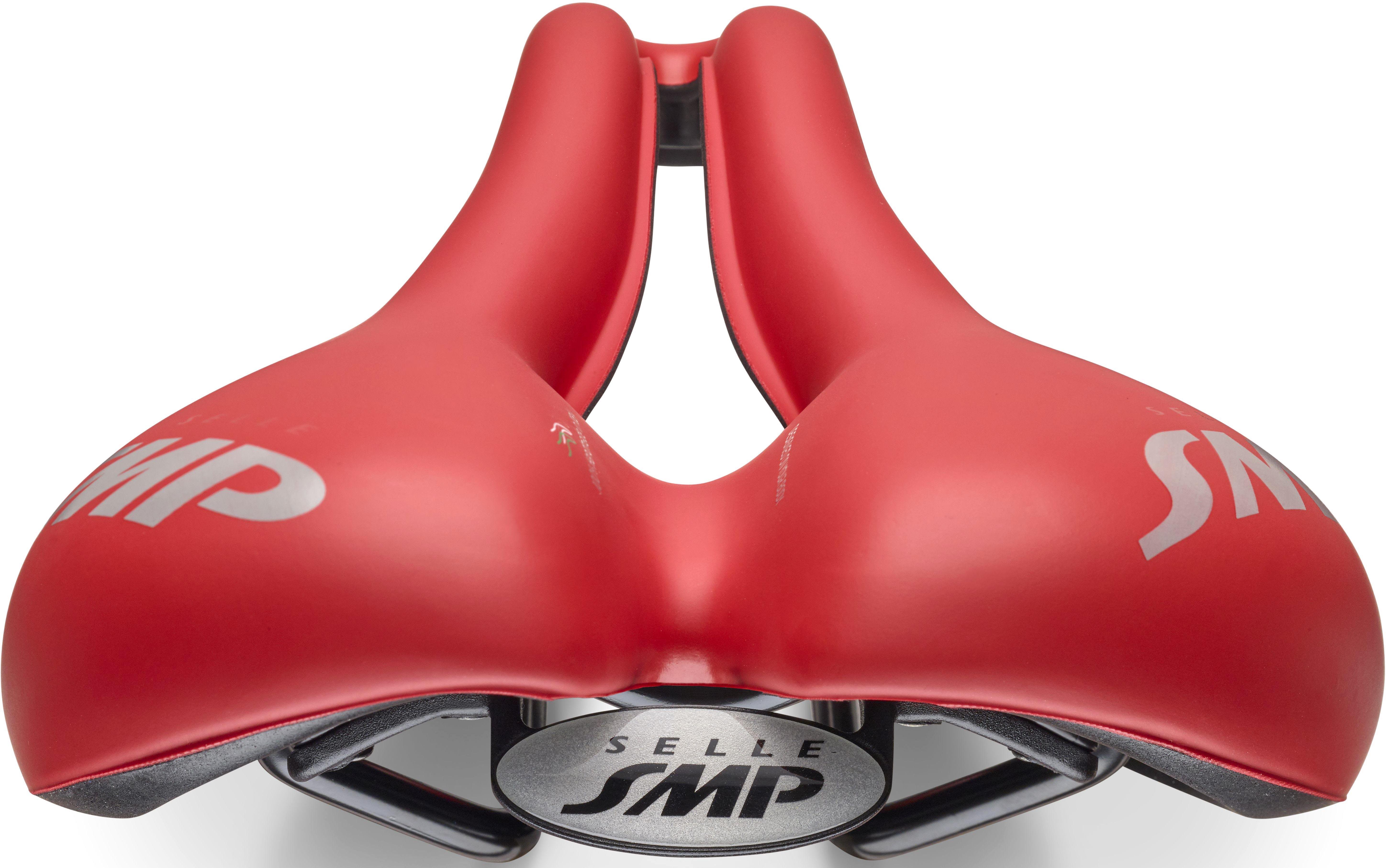 Selle SMP TRK Saddle - Large - Red | Halfords UK
