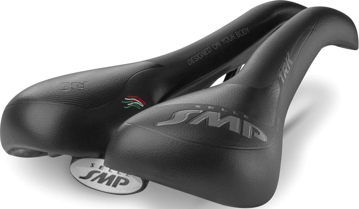 Halfords Selle SMP Selle Smp Trk Gel Saddle - Medium - Black | Extra 8% off for BC Members