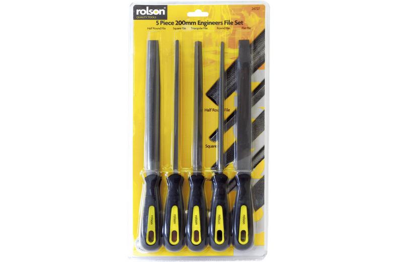 Rolson 5pc 200mm Engineers File Rolson 5pc 200mm Engineers File