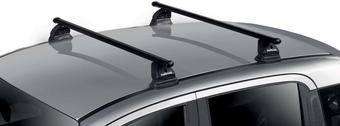 Halfords Non-Rail Roof Bars 1.15m