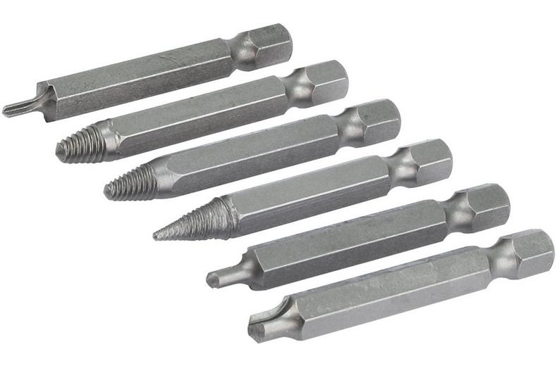Rolson 6pc Damaged Screw & Bolt Remover Rolson 6pc Damaged Screw & Bolt Remover