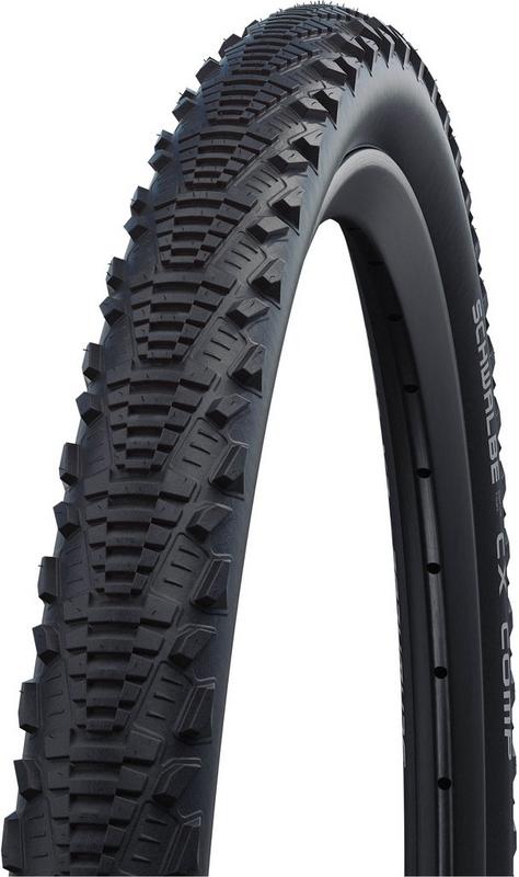 Halfords Schwalbe Cx Comp K-Guard Bike Tyre 20X1.75 Inch Black/Reflex | Extra 8% off for BC Members
