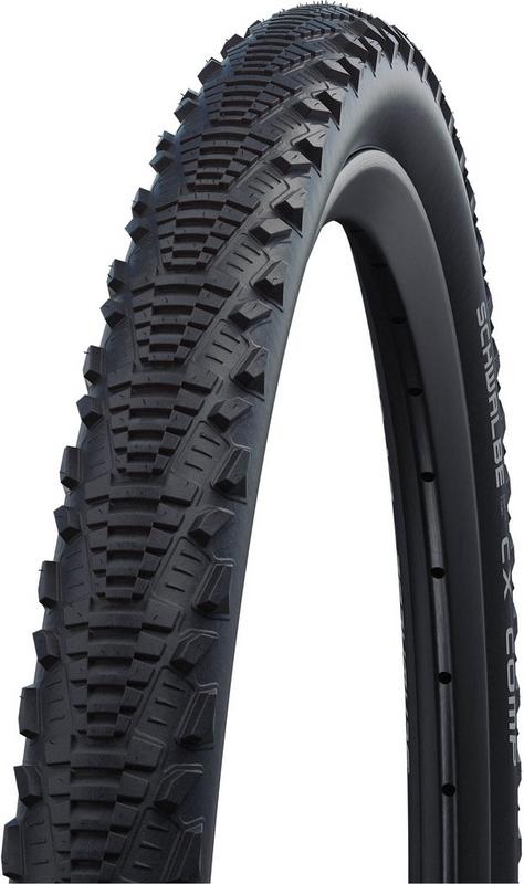 Halfords Schwalbe Cx Comp K-Guard Bike Tyre 24X1.75 Inch Black/Reflex | Extra 8% off for BC Members