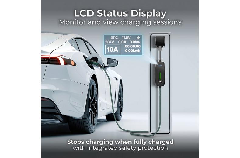 Masterplug Mode 2 EV Charge Cable 5m UK 13A Plug to Type 2 Masterplug Mode 2 EV Charge Cable 5m UK 13A Plug to Type 2