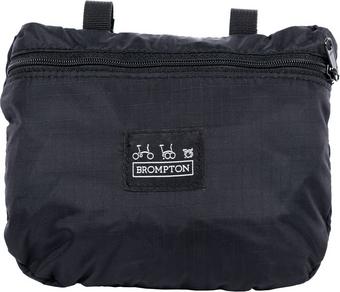 Brompton Bike Cover, c/w Saddle Bag - Black