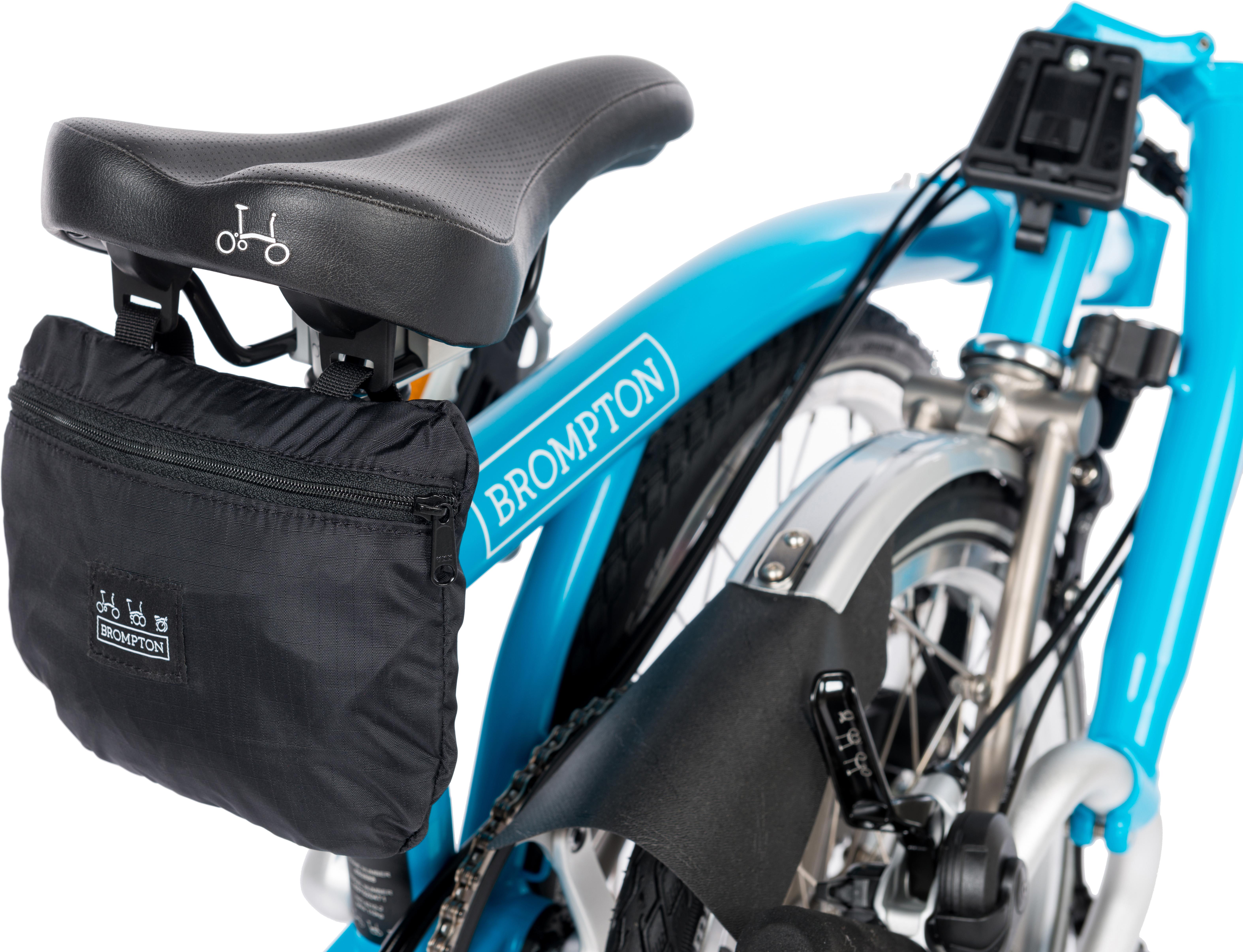 Brompton Bike Cover, c/w Saddle Bag - Black | Halfords UK