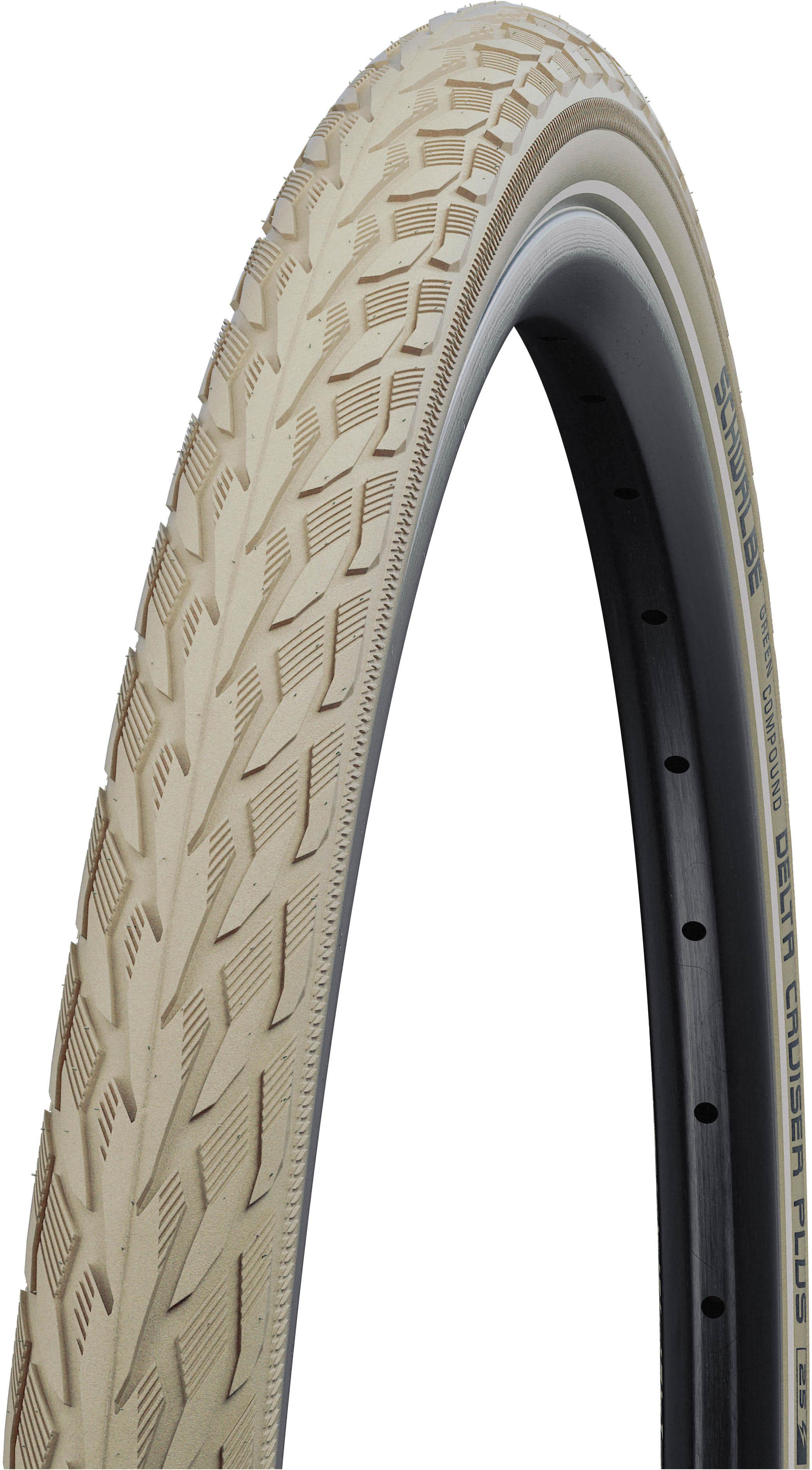Schwalbe Delta Cruiser Plus Bike Tyre 700x35c Black/Reflex