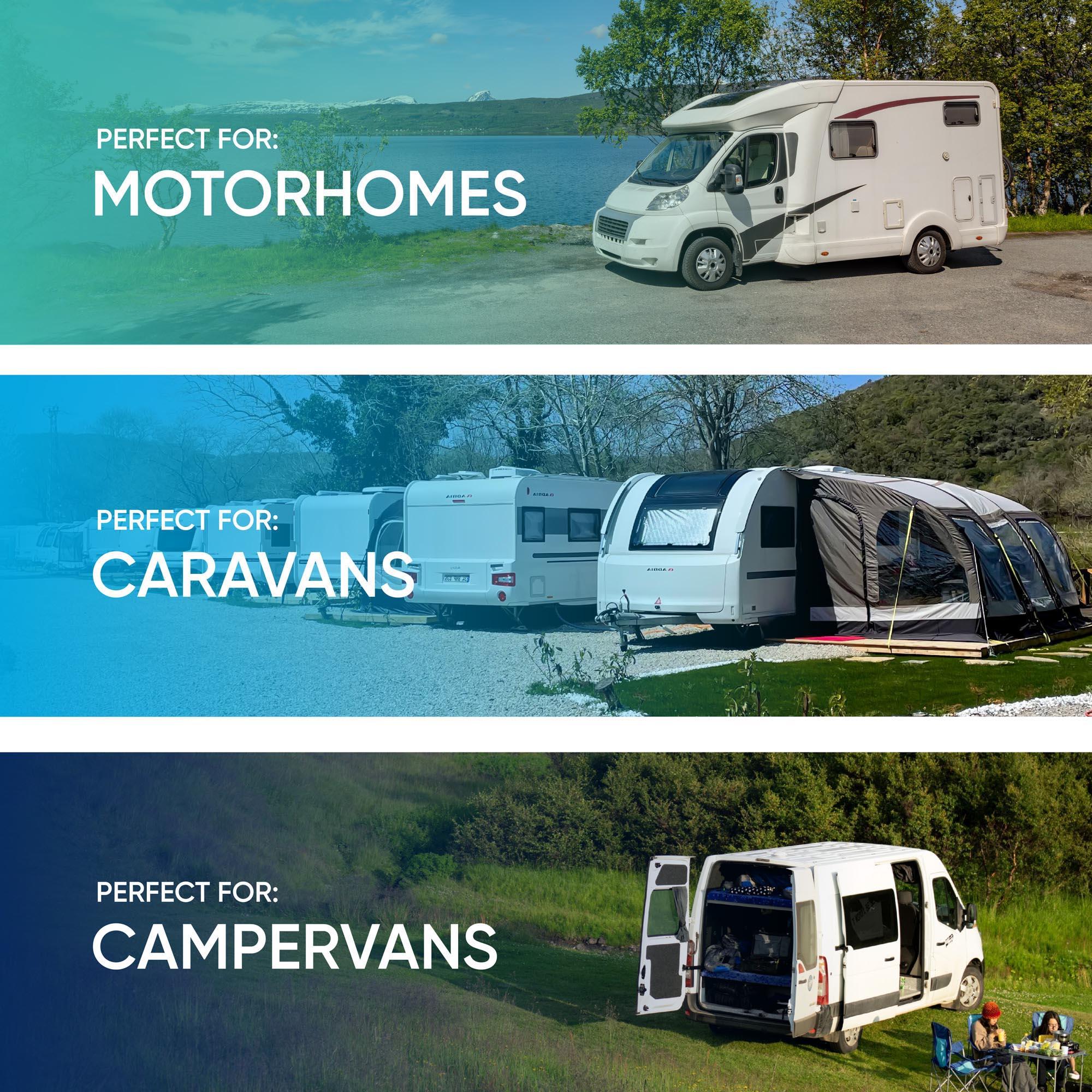 Leisurewize 390 Blue Ontario Awning